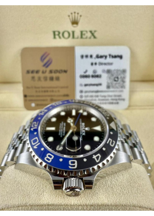 二手 ▶️ Rolex 勞力士 GMT-MASTER II ◀️ 126710BLNR  2020年錶 (40mm) 